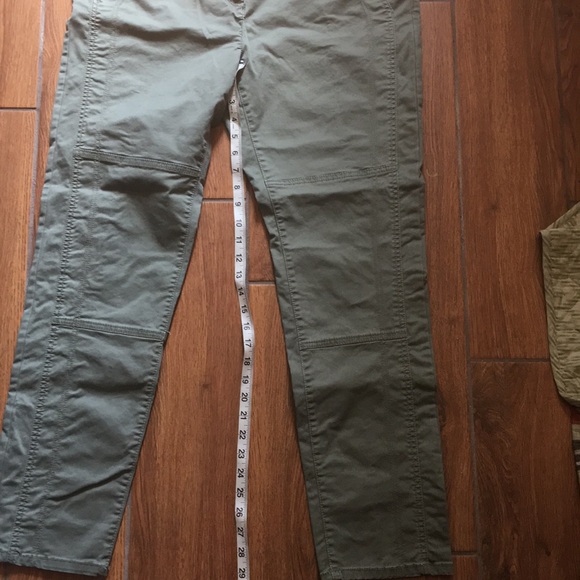 Green Chico’s army cargo pants - Picture 3 of 4